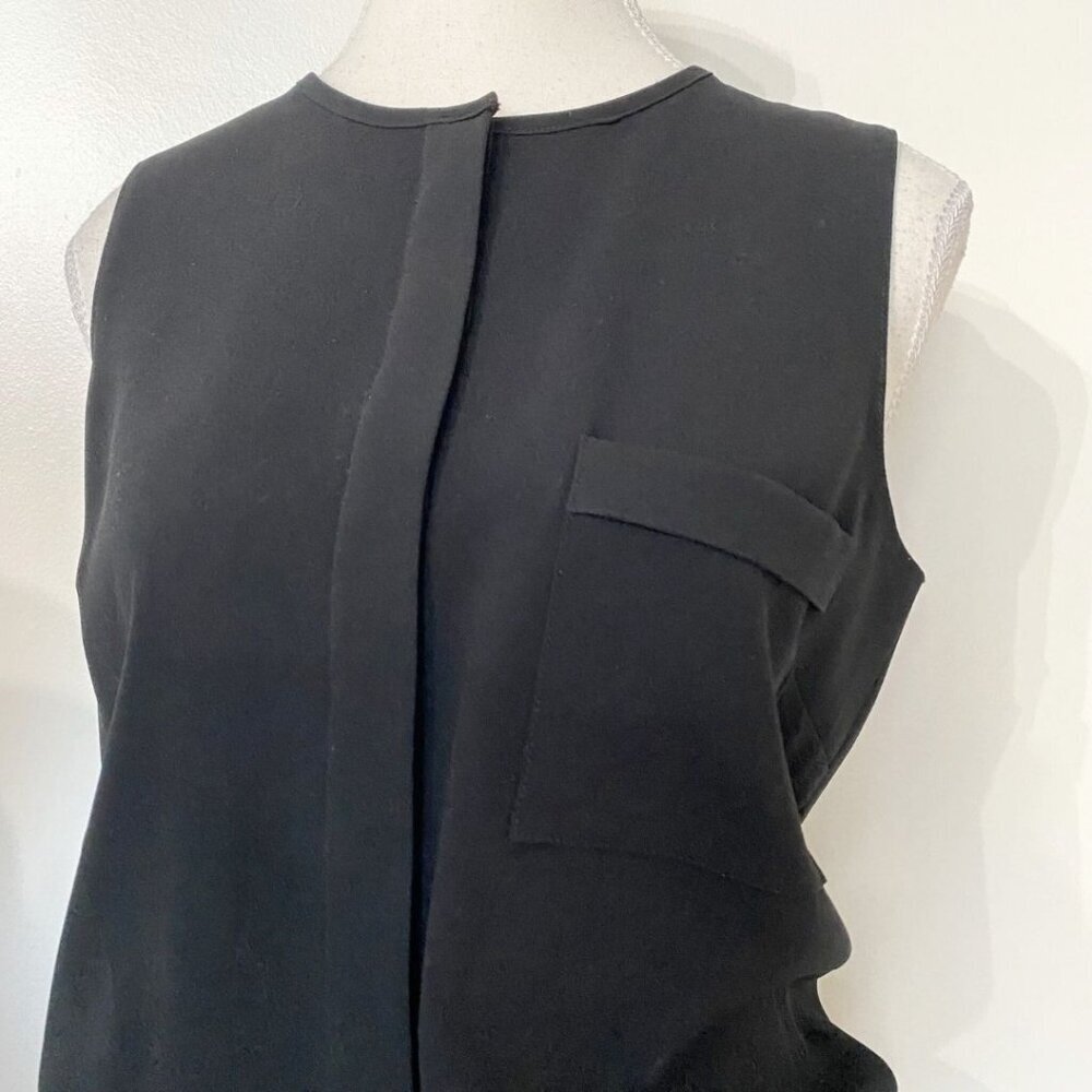 NWOT JUDITH & CHARLES BLACK UTILITY SLEEVELESS FULL LENGTH JUMPSUIT - XS - Picture 6 of 12
